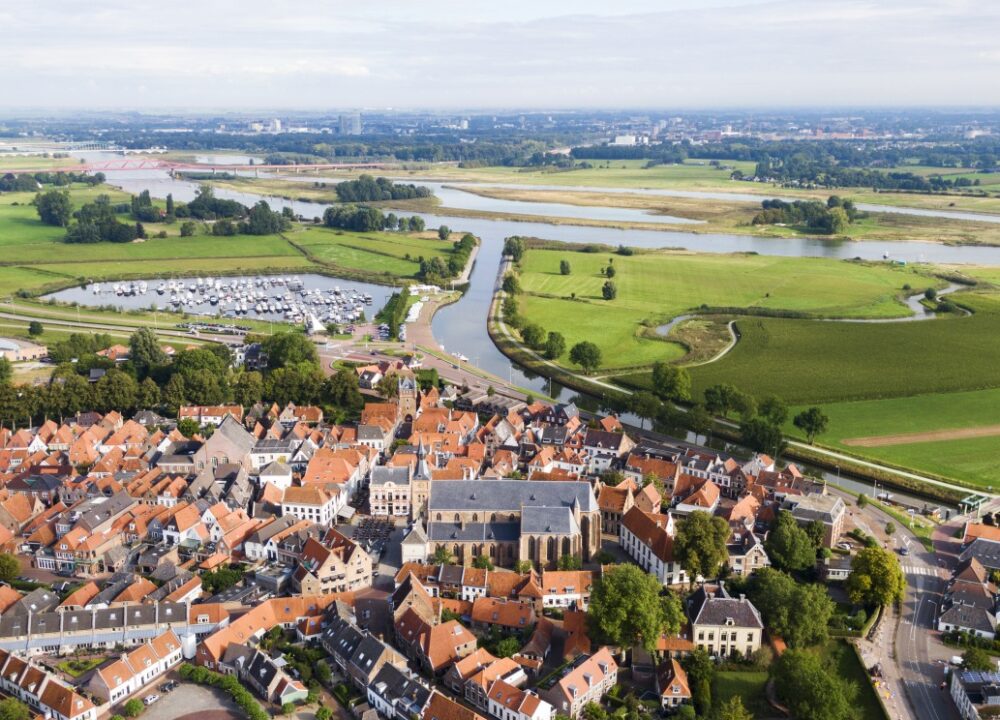 Gemeente Hattem from above